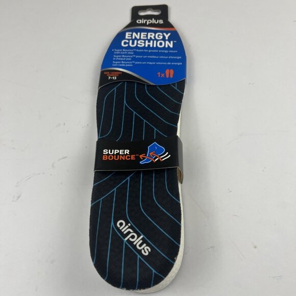 AIR ENERGY CUSHION INSOLE MENS Sizes 7-13 Shoes Feet Support Soft Super Bounce - Picture 4 of 7